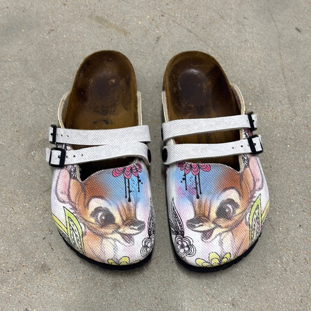Kids Birkenstock Graphic Clogs